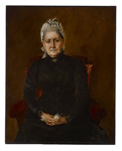 Portrait de ma mère (Sarah Swaim Chase) - William Merritt Chase